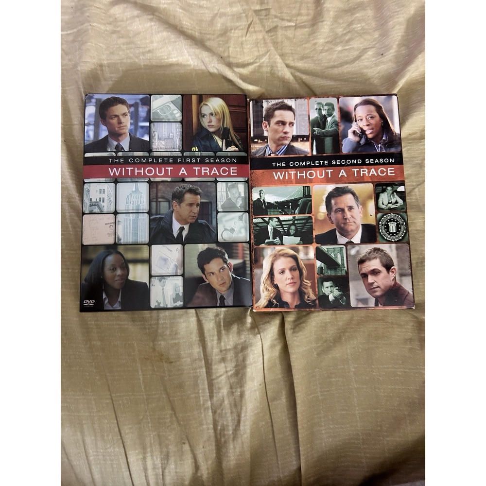Without a Trace: The Complete First Season & Second Season! DVDs!